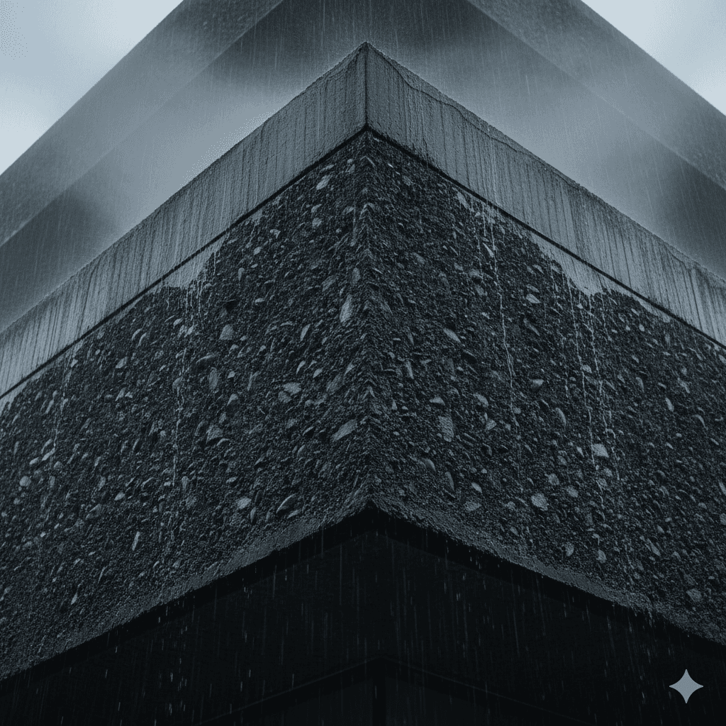 Black concrete texture