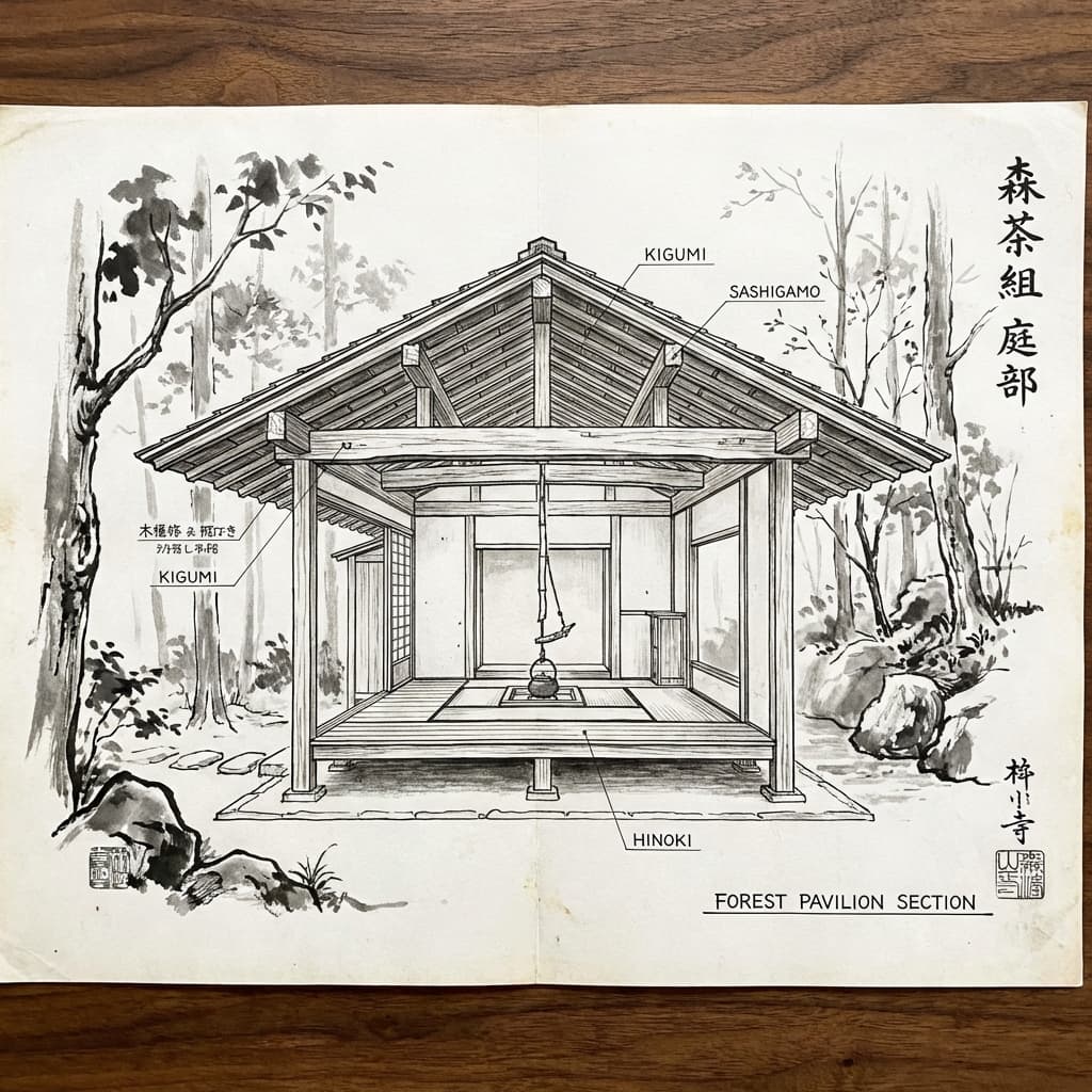 Forest Pavilion Plan