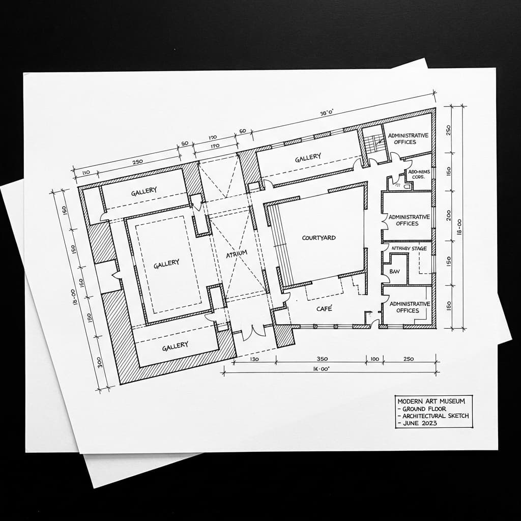Museum of Light Plan